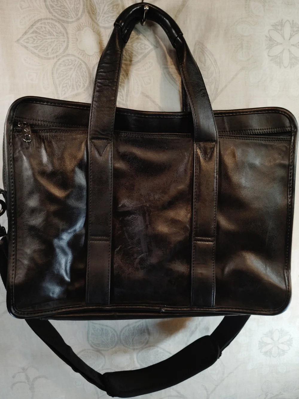 Samsonite Black Laptop Briefcase/Messenger /Travel Bag with Shoulder Strap